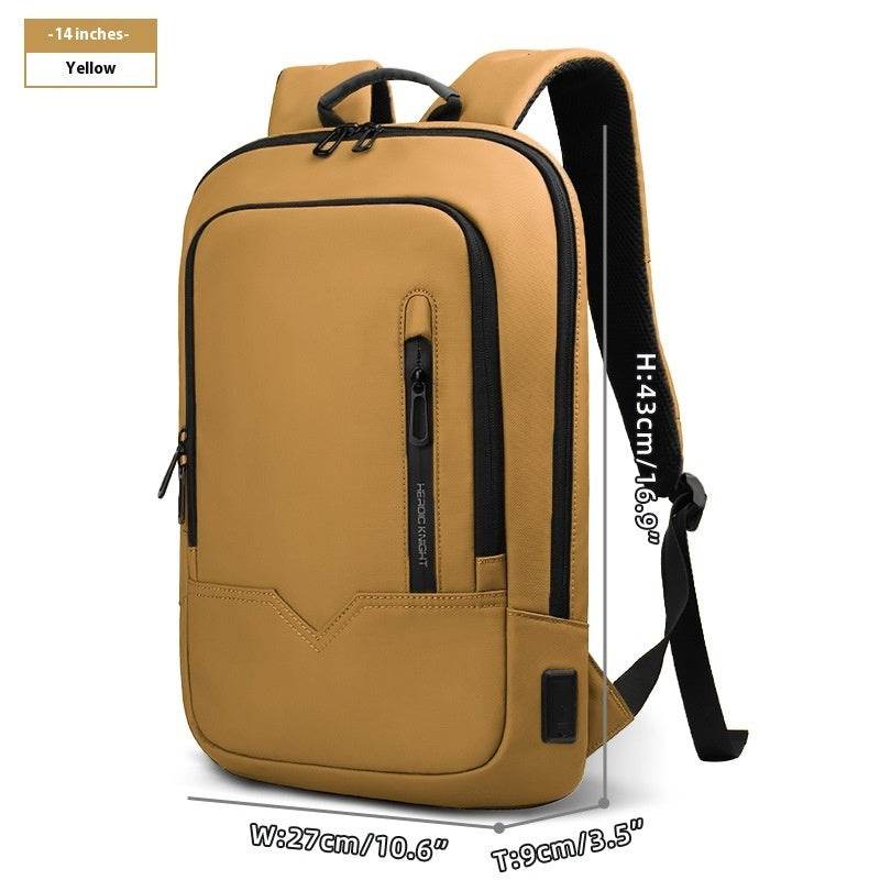 Lightweight Small Laptop Backpack – Compact Commuter Computer Bag for Daily Use - grabzbags.com