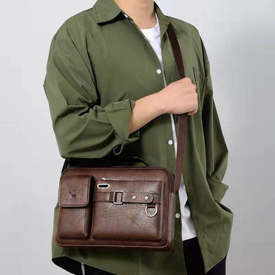 Men’s Casual Fashion Crossbody Shoulder Bag – Lightweight & Stylish - grabzbags.com