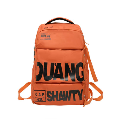 Stylish large-capacity men’s travel backpack with Oxford cloth design. Hand-held, multifunctional, durable, and perfect for school, work, or weekend trips.