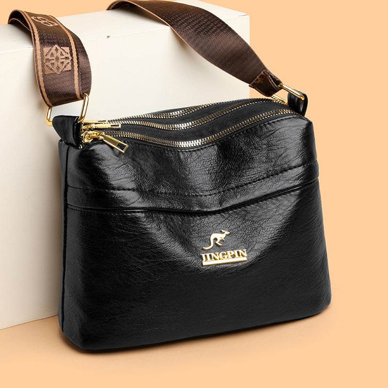 Large-Capacity Multi-Compartment Crossbody Bag – Casual & Versatile Shoulder Pack - grabzbags.com