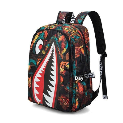 Personalized Pattern Lightweight Backpack – Casual & Simple Printed Bag for Everyday Use - grabzbags.com