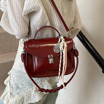 Women’s Retro Small Square Shoulder Bag – Casual & Portable Messenger Handbag - grabzbags.com