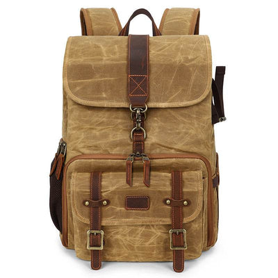 Canvas Camera Shoulder Bag – Simple SLR & Digital Camera Bag with Laptop Compartment - grabzbags.com