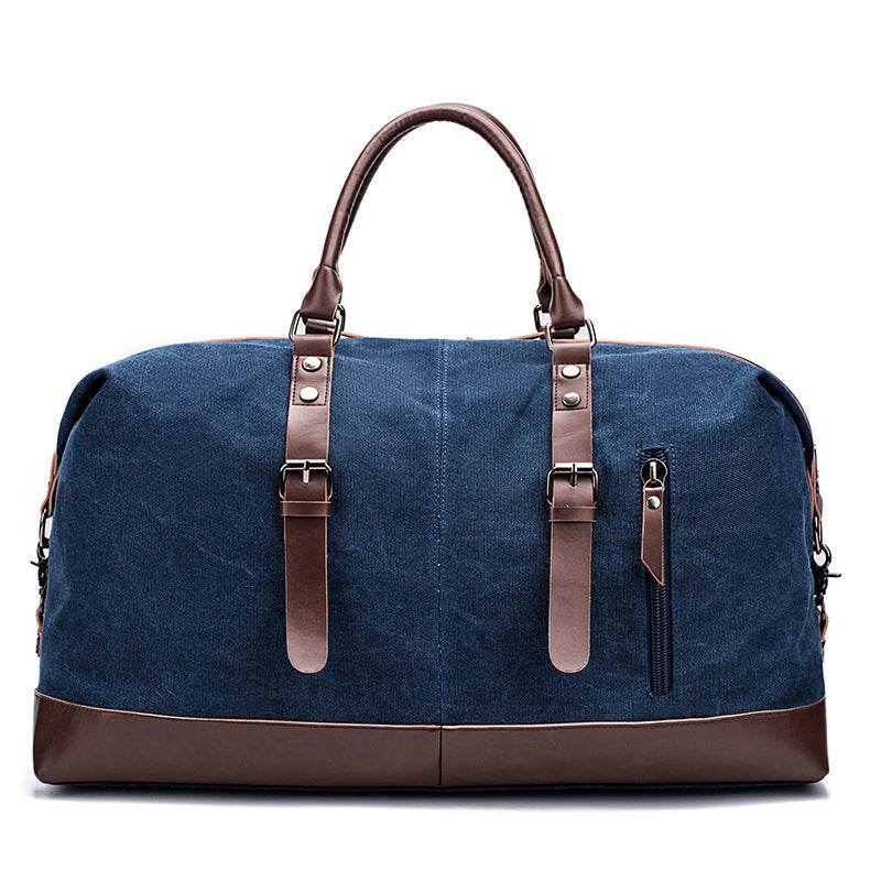 Men’s Canvas Travel Tote – Large Capacity Fitness & Weekend Duffel Bag - grabzbags.com