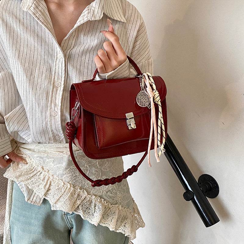 Women’s Retro Small Square Shoulder Bag – Casual & Portable Messenger Handbag - grabzbags.com