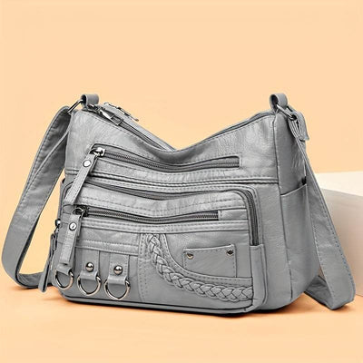 Women’s Fashion Casual Soft Leather Bag – Stylish & Comfortable Everyday Handbag - grabzbags.com