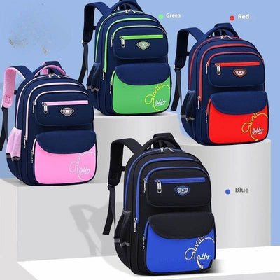 Large Capacity Burden-Reducing Schoolbag – Lightweight Backpack Primary School Students - grabzbags.com