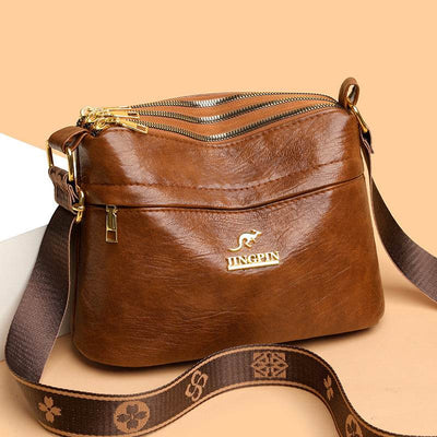 Large-Capacity Multi-Compartment Crossbody Bag – Casual & Versatile Shoulder Pack - grabzbags.com