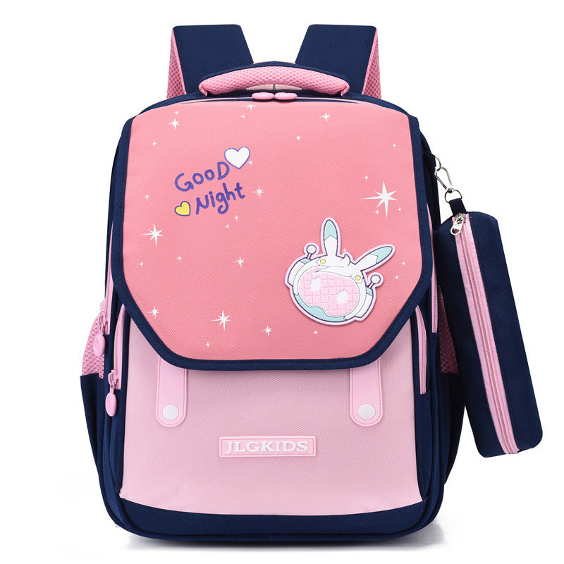 Cute Kids School Backpack – Lightweight Nylon Bag for Boys & Girls