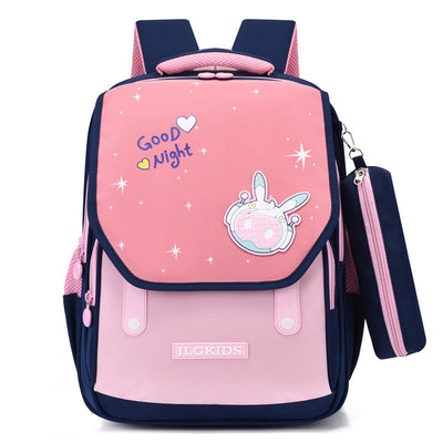 Cute Kids School Backpack – Lightweight Nylon Bag for Boys & Girls