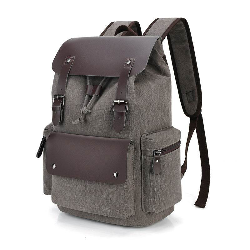 Retro Canvas Drawstring Backpack – Unique & Stylish Casual Bag - grabzbags.com