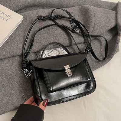 Women’s Retro Small Square Shoulder Bag – Casual & Portable Messenger Handbag - grabzbags.com