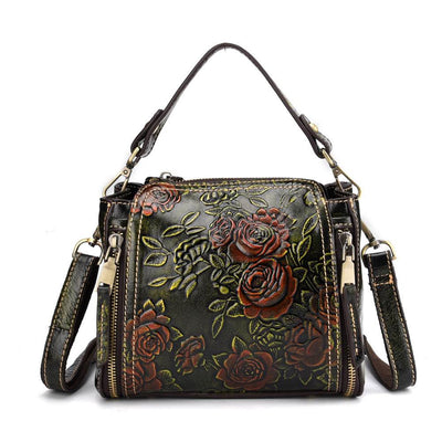 Women’s Genuine Leather Shoulder Bag – European & American Style Handbag - grabzbags.com