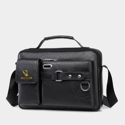 Men’s Business Portable One-Shoulder Messenger Bag – Lightweight Professional Crossbody - grabzbags.com