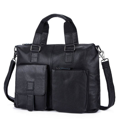 Retro Shoulder Handbag – First Layer Cowhide Leather Bag for Men & Women - grabzbags.com
