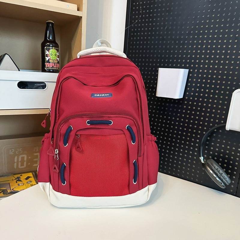 Girls' School Backpack – Fresh Style Large Capacity Bag for Primary & Secondary Students - grabzbags.com