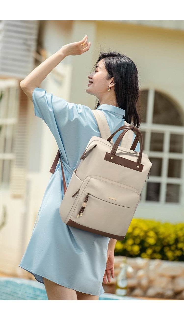 Women’s Large Capacity Backpack – Portable, Lightweight & Stylish Daily Bag - grabzbags.com