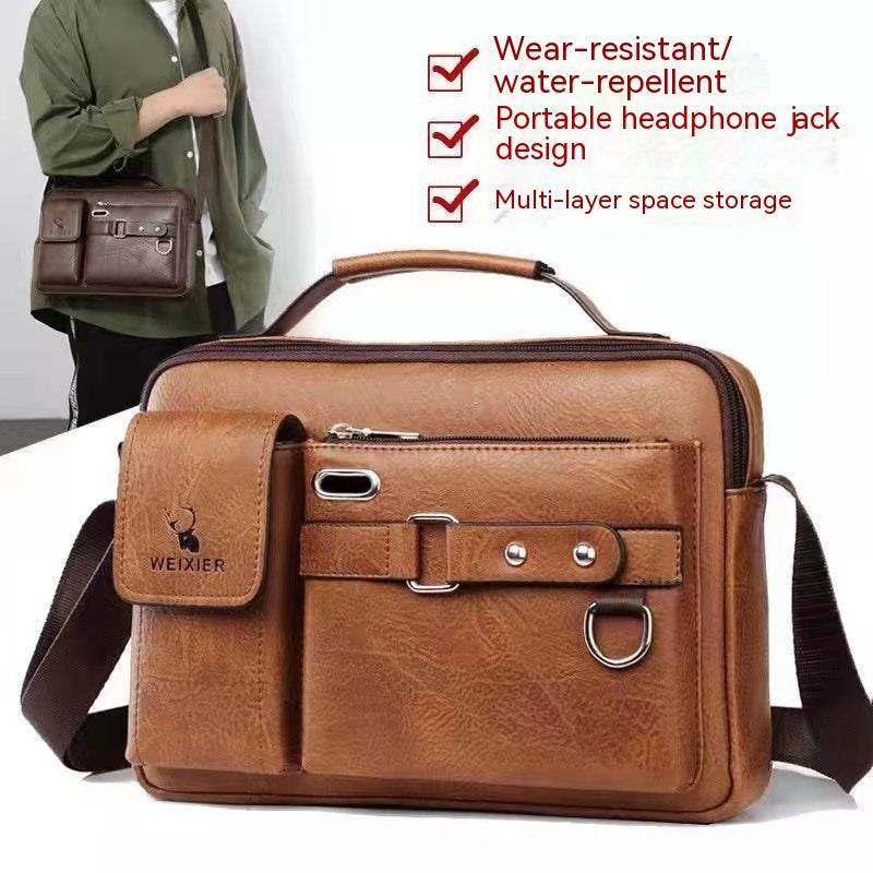 Men’s Casual Fashion Crossbody Shoulder Bag – Lightweight & Stylish - grabzbags.com