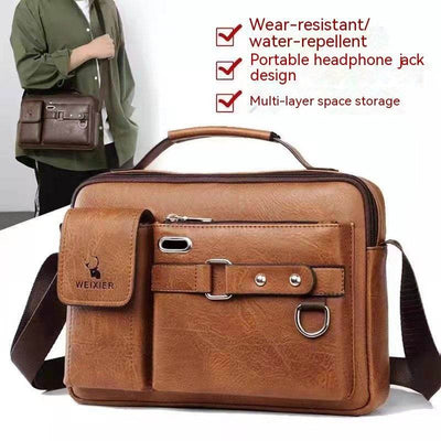 Men’s Casual Fashion Crossbody Shoulder Bag – Lightweight & Stylish - grabzbags.com