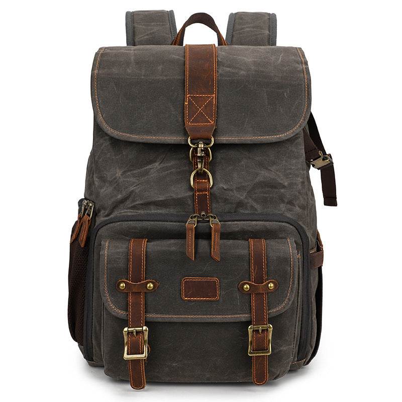 Canvas Camera Shoulder Bag – Simple SLR & Digital Camera Bag with Laptop Compartment - grabzbags.com